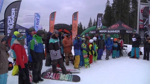 DC SHOES snowboard finals @Obereggen Snowpark