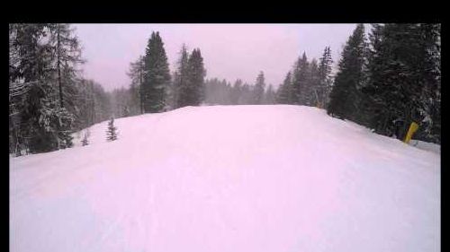 Piste da sci folgarida: pista rossa brenzi