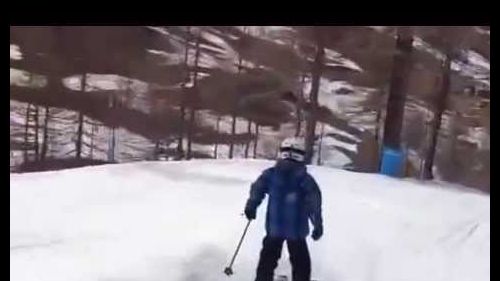 Pragelato home run skiing by an 8 year old