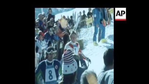 SYND 5-2-74 THONI WINS WORLD SLALOM