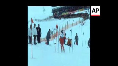 SYND 8-2-74 WORLD SKI CHAMPIONSHIPS LADIES SLALOM