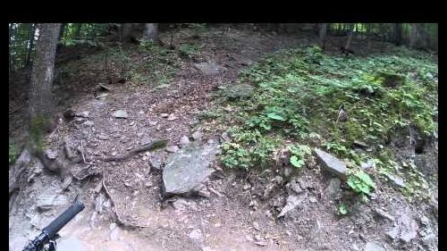 Downhill Cimone Bike Park Sestola pista DH rossa, GO PRO HD LD87 prima volta 26.07.2015