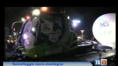 TG3 ER - Sabato 8 agosto 2015: neve a Milano Marittima