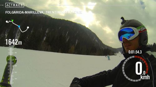 Trace: Skiing - Flavio Zancla at Folgarida-Marilleva