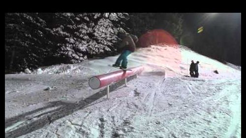 Obereggen Snowpark Night Ride Edit 2015