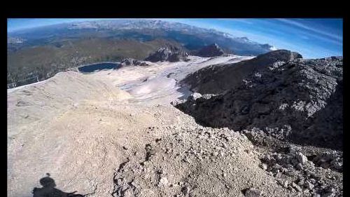 Timelapse piancavallo - aviano - discesa in bici