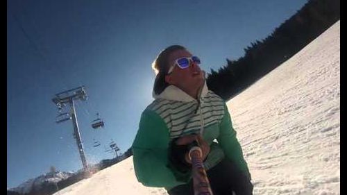jamie skiing les gets 2014