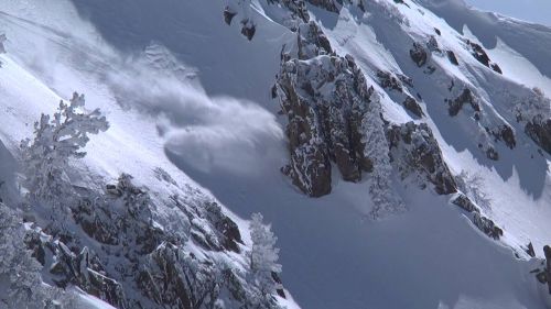 Telemark skiing - utah