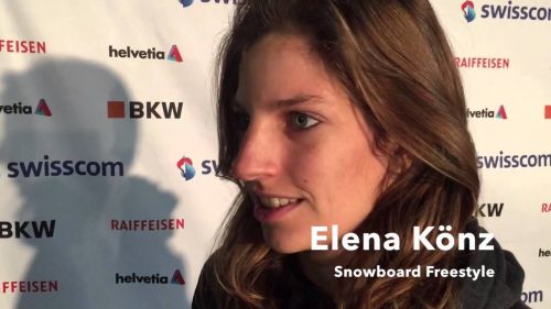 Swiss ski press conference - snowboard
