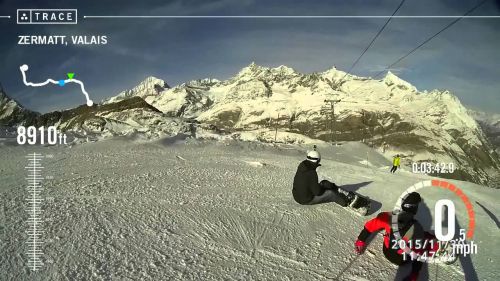 Trace: Skiing - Jamie Sharpe at Zermatt