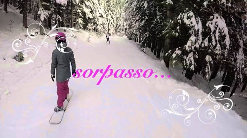 Gopro neve -  Caduta improvvisa.... paura?