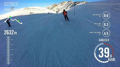 Trace: Skiing - Andres  Neff at Ischgl-Samnaun