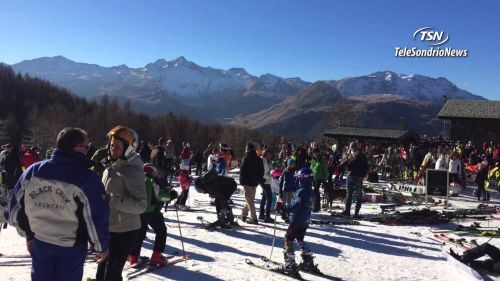 Ponte Madesimo, in 5400 sulle piste