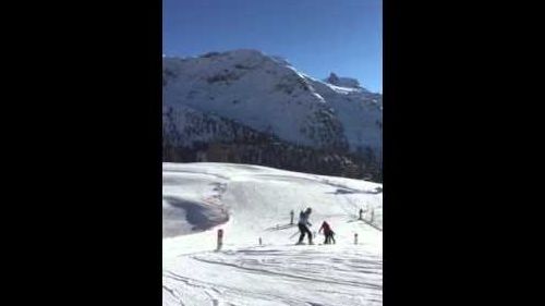 Zermatt skiing - learn turning