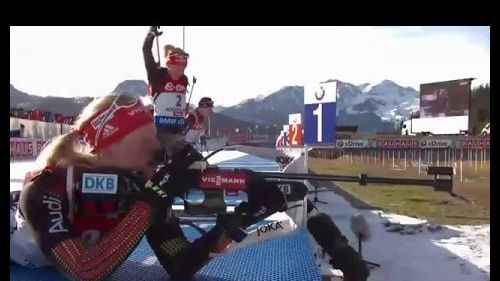 Biathlon world cup 2 (2015-2016) -women's 10km pursuit race