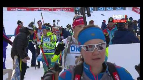 Biathlon pokljuka sprint woman 18.12.2015 part 1