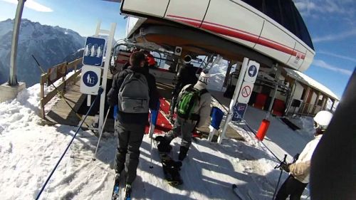Les Deux Alpes skiing March 2015 part j