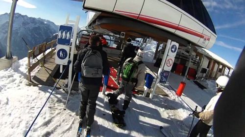 Les deux alpes skiing march 2015 part j