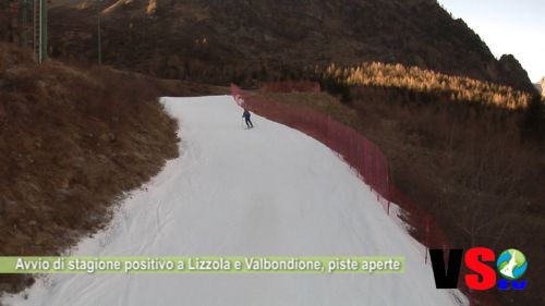 Avvio di stagione positivo a Lizzola e Valbondione, piste aperte, valseriana news, video produzione