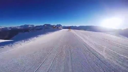 Courchevel - la saulire @9:10am (best slope of the day)