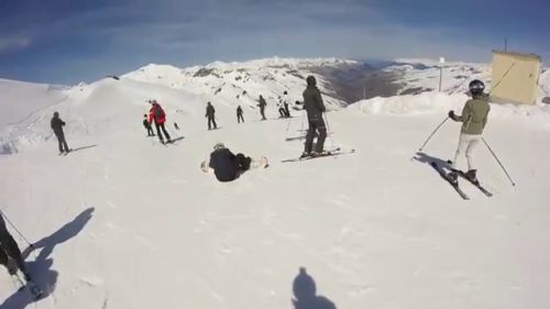 Val Thorens Blanchot blue run