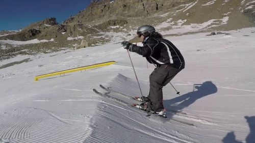 Ski jumps Snowpark Cervinia