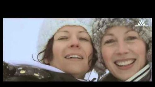 Learning to ski - les houches, chamonix valley