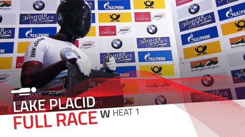 Lake placid | bmw ibsf world cup 2015/2016 - women's skeleton heat 1 | ibsf official