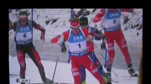 Simon eder gewinnt ruhpolding biathlon, 12,5km verfolgung (pursuit)