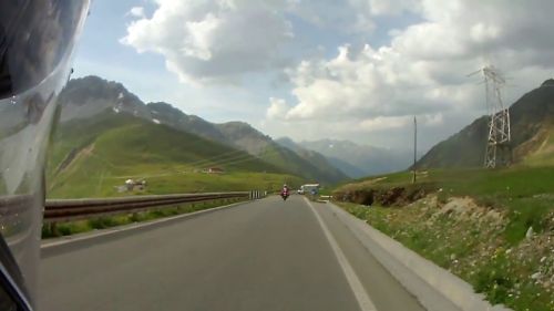 Passo dello Stelvio 2015 - discesa dal versante lombardo