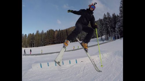 Fai della Paganella skiing and fun  -GoPro HD (January 2016)