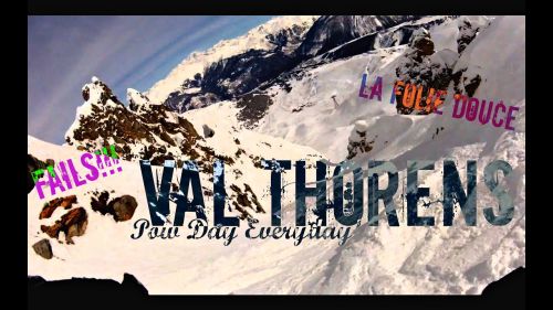 Skiing Val Thorens - La Folie Douce - Fails - GoPro HD