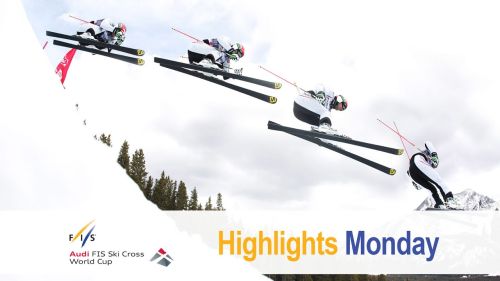 Thrilling competitions in nakiska | audi fis ski cross