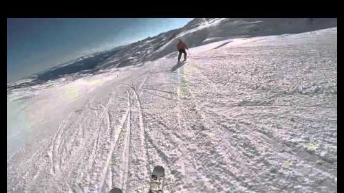 Skiing at Flims LAAX Switzerland