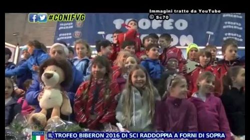 Trofeo Biberon 2016 di sci a Forni di Sopra