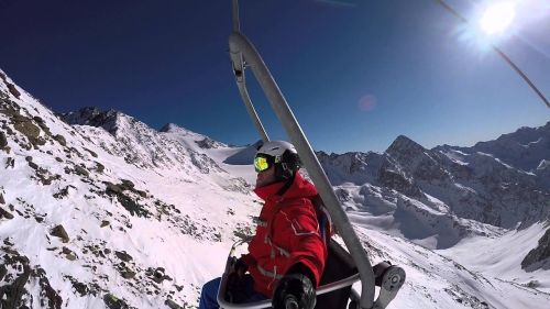 Stubai skiing - January 2016 by GoPro Hero 4 Black