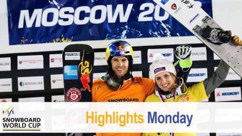 Kummer & fischnaller really love moscow | fis snowboard