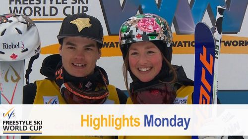 Canadians did sweep again | fis freestyle skiing