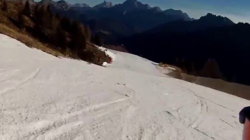 Slittino Misurina - Rifugio Auronzo - Rodeln  Tre Cime di Lavaredo