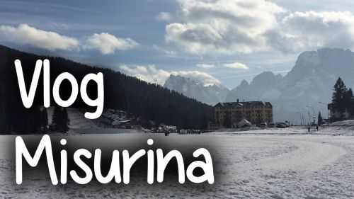 MISURINA d'inverno. VLOG di una Domenica Diversa #1