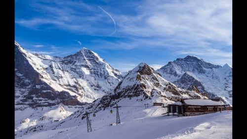 Snowboarding Wengen 2016