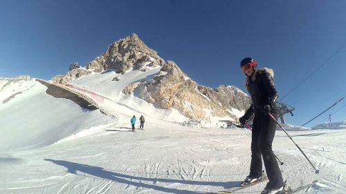 HH Champoluc 2016 day 1 - skiing in sun 360