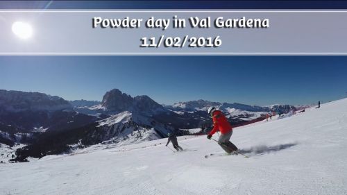 Bënunì te Gherdëina | powder day in Val Gardena | 11.02.2016