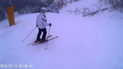 Giornata sugli sci a San Martino Di Castrozza