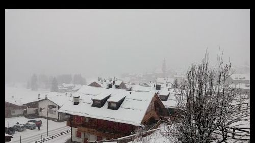 Sappada arrivo durante nevicata del 14-02-2016