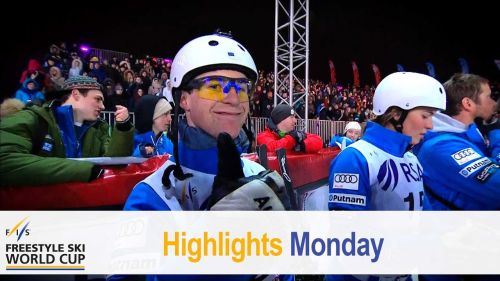 Grindneva, bohonnon stood out in moscow | fis freestyle skiing