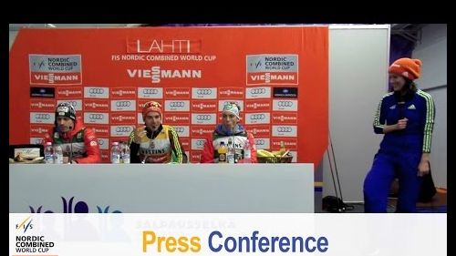 Press conference, lahti, team sprint 2015/16