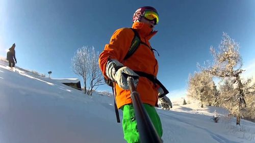 GOPRO alpine skiing Bardonecchia