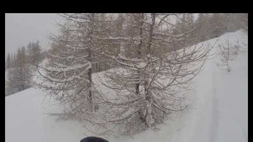 Free ride Ski | Gopro HD | 2° neve fresca | Sansicario, Italy