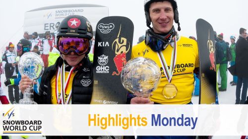 Ledecka, sobolev crowned in turkey | fis snowboard